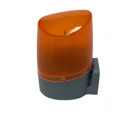 Лампа сигнальная желтая FURNITEH LED для ворот и шлагбаумов
